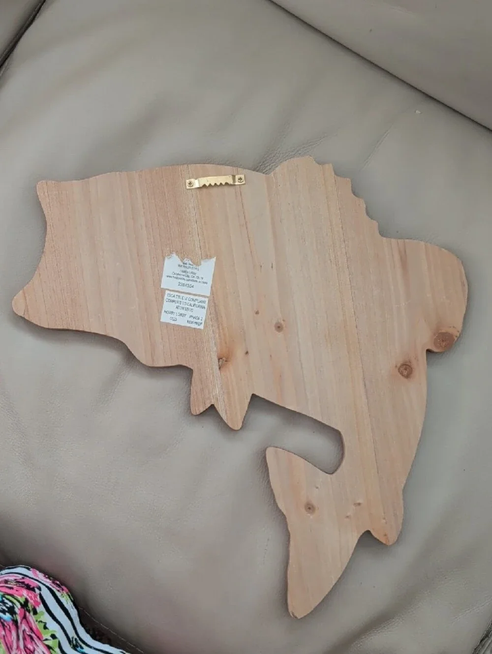 Hobby Lobby Wooden Bass Fish Wall Art Man Cave Wall Decor